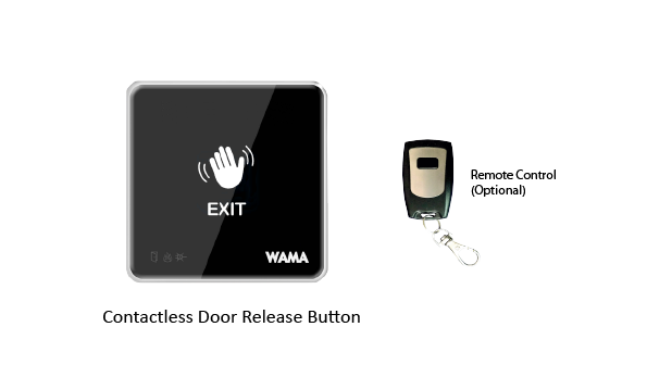 Door Release Button, Contactless Exit Button
